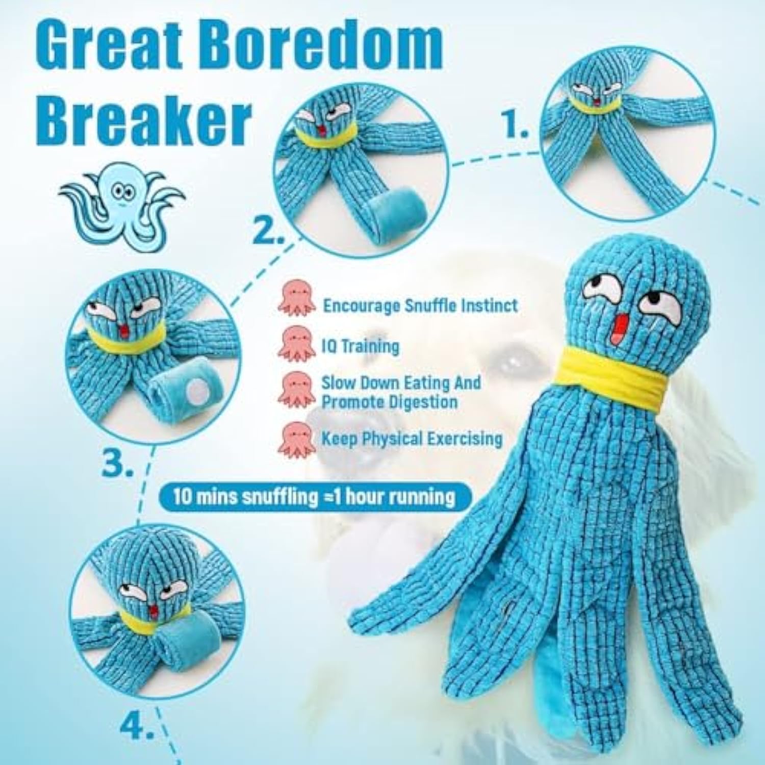 Interactive Sniffing Octopus (Best Seller)