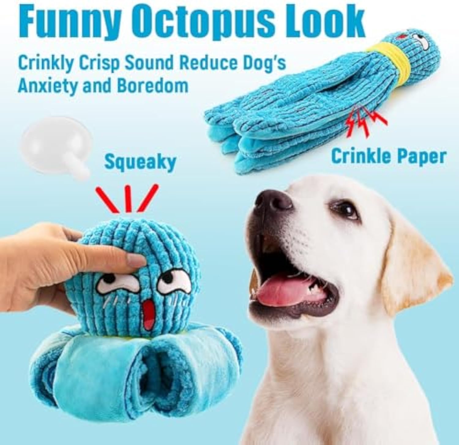 Interactive Sniffing Octopus (Best Seller)
