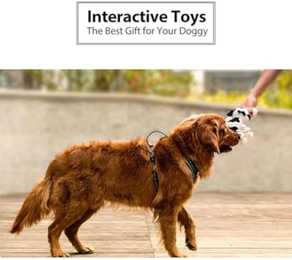 Plush Cow Toy – Durable & Soft