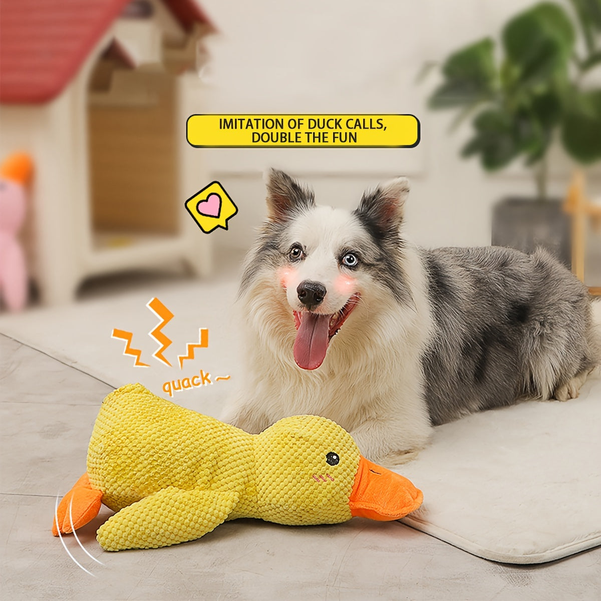 No-Mess Duck Toy
